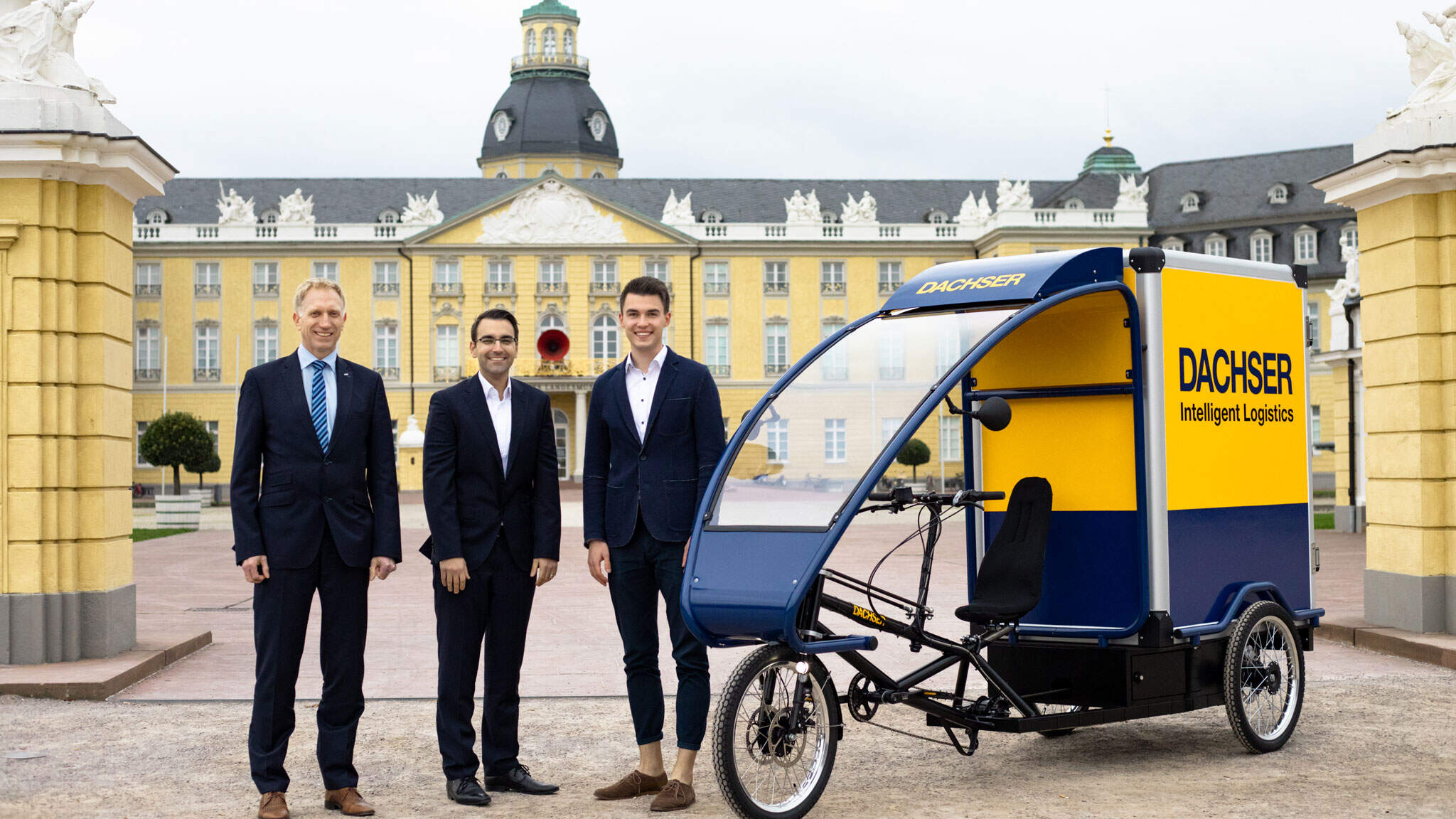 DACHSER Karlsruhe začal doručovať pomocou nákladného bicykla