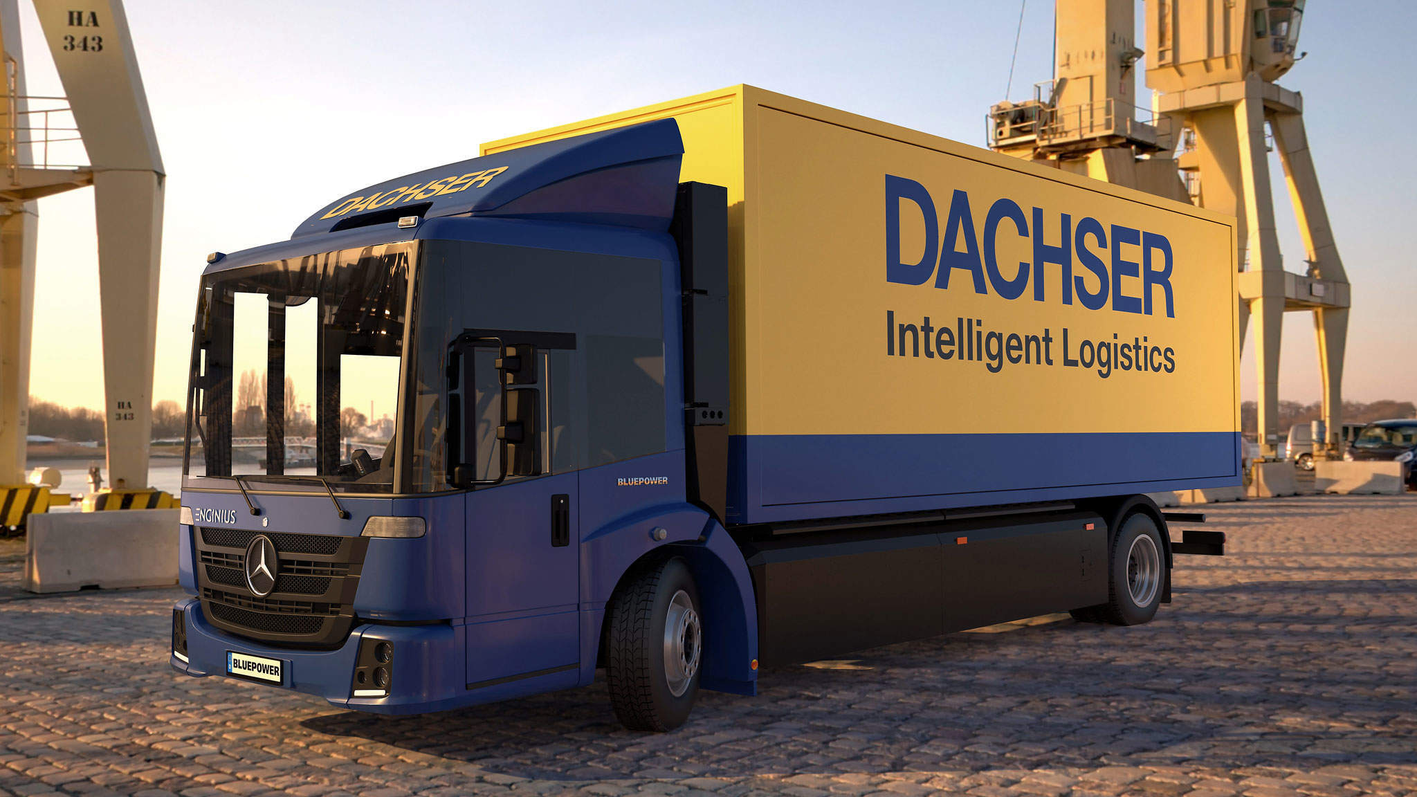 Spoločnosť DACHSER uvádza do prevádzky svoje prvé vodíkové nákladné vozidlá / Zdroj: FAUN Gruppe