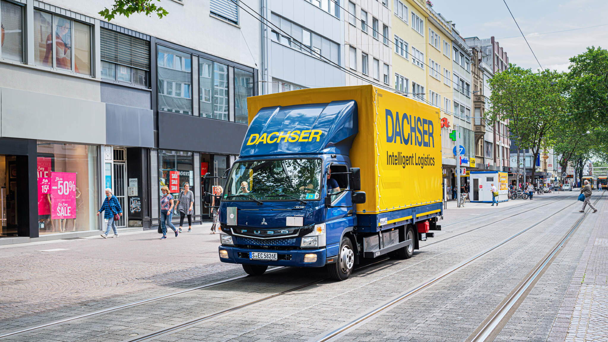 Služba DACHSER Emission-Free Delivery je už dostupné v dvanástich mestách.