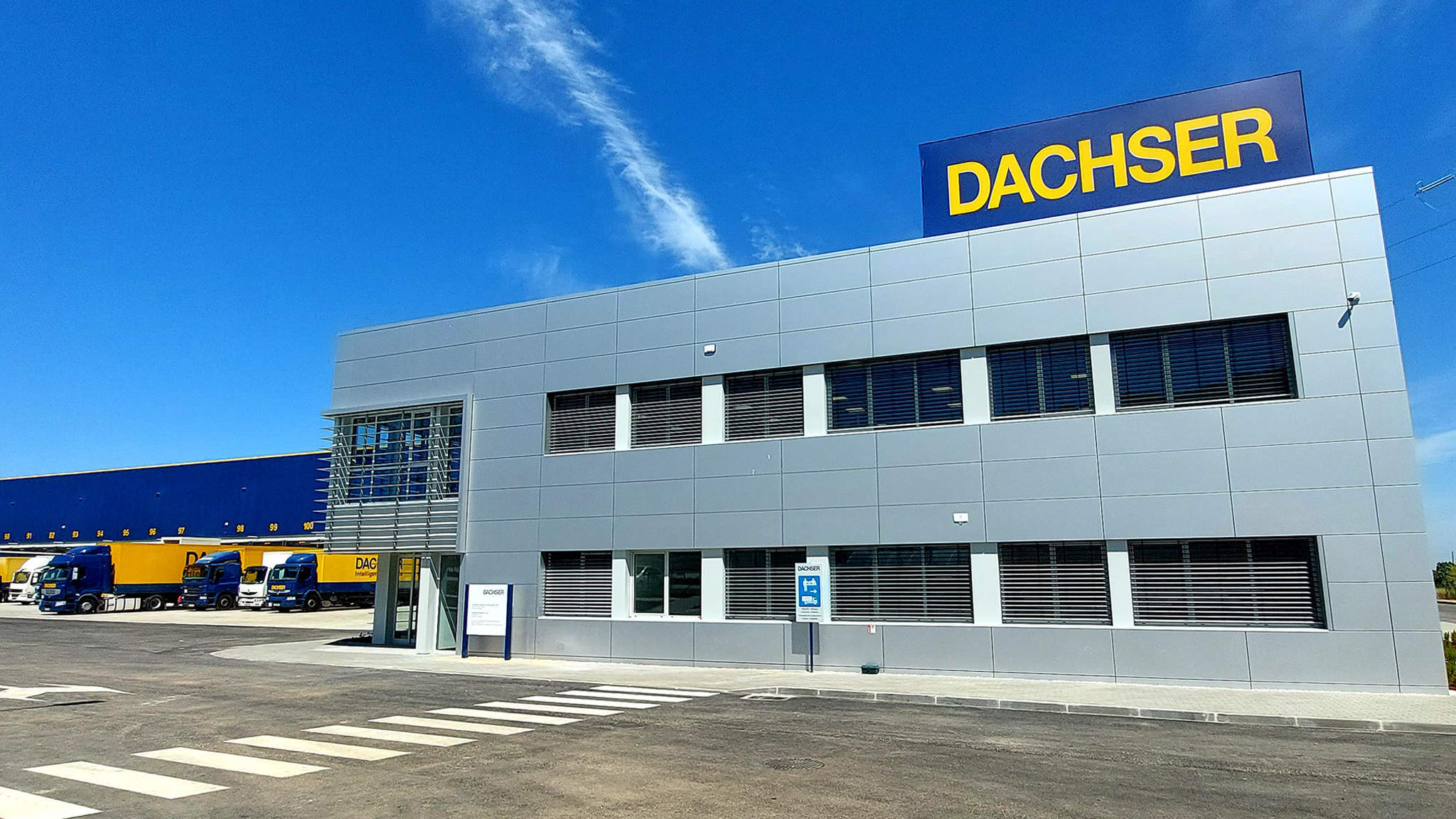 Nová pobočka spoločnosti DACHSER v Lisabone.