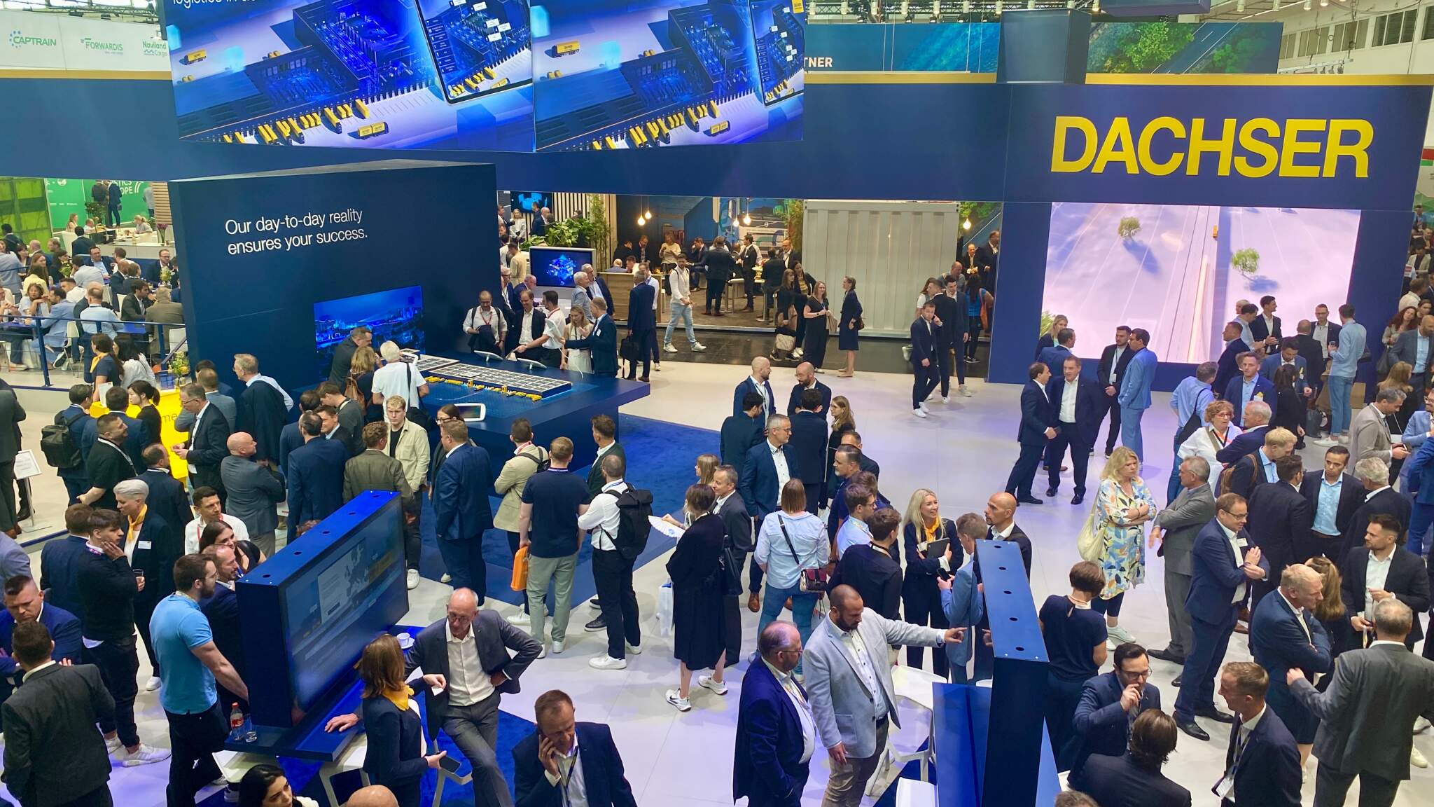 Expozícia spoločnosti DACHSER Expozícia spoločnosti DACHSER